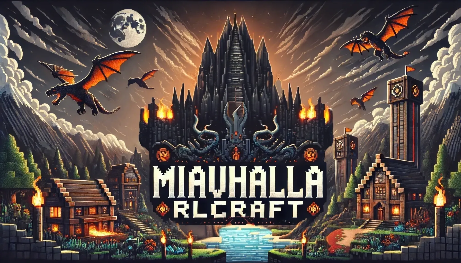 A screenshot of Miauhalla RLCraft